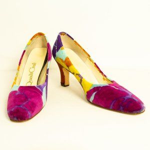 Vintage QualiCraft Multicolored Heels
